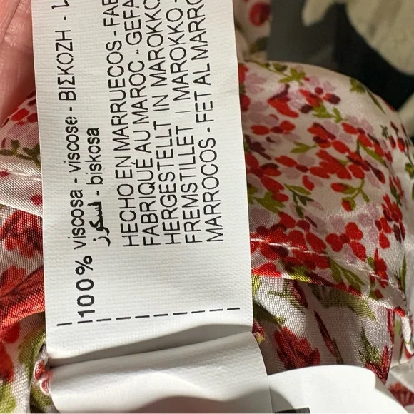 2/15$ 🍒 NWT Zara Floral Polka Dot Romper Ruffle Hem Feminine Summer One-Piece - Picture 10 of 10